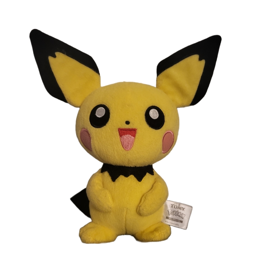 Tomy Pokemon Pikachu Plush Stuffed Animal 2015 9"